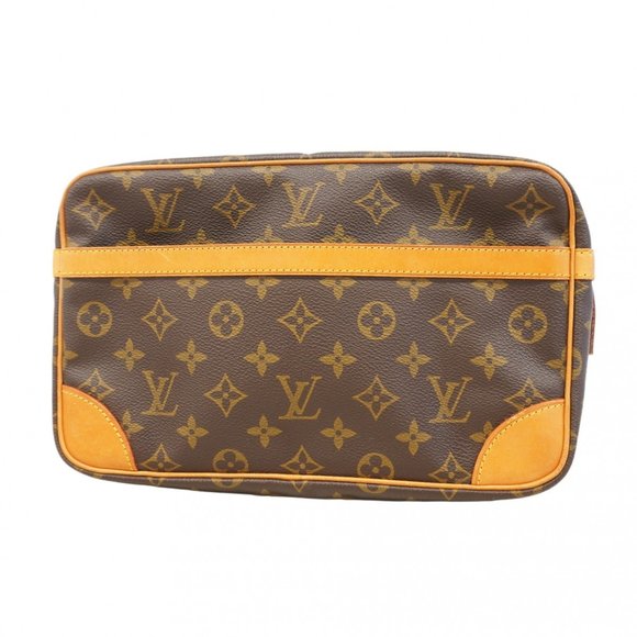 LOUIS VUITTON Brown Monogram Clutch Bag - Picture 1 of 11